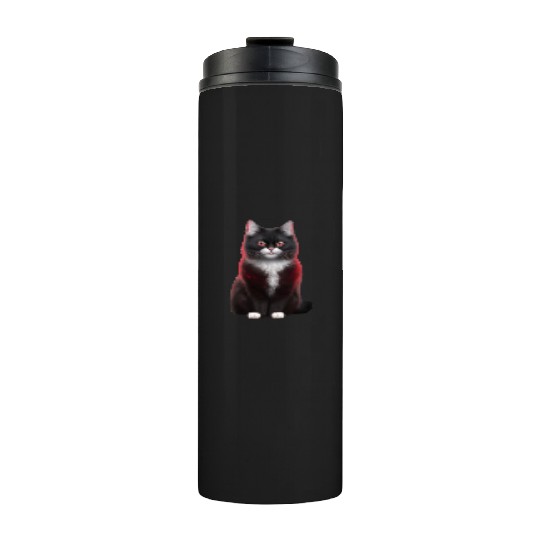 cute cat mom.best cat mom ever.cool cat mom.miaw Thermal Tumblers