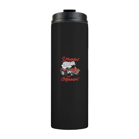 Tractor Pulling Farmer Thermal Tumblers