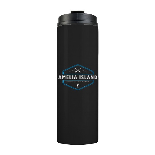 Amelia Island Florida Beach Thermal Tumblers