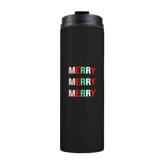 Merry Merry Merry Thermal Tumblers