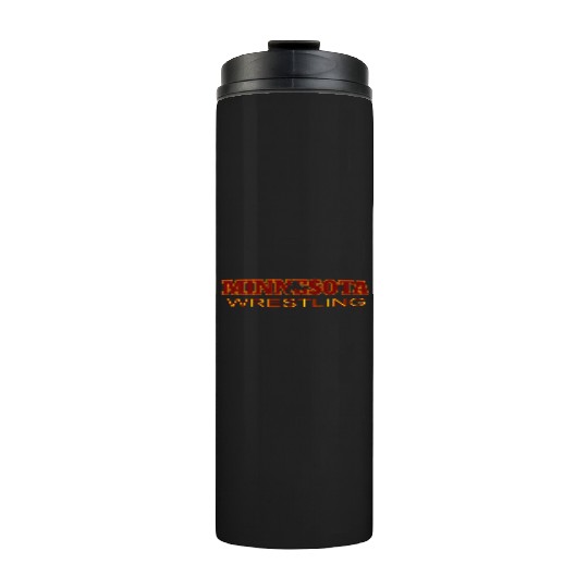 Minnesota Wrestling Freestyle Wrestler State Thermal Tumblers