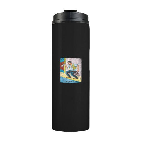 Loteria El Borracho Colorful Tarot Card Thermal Tumblers