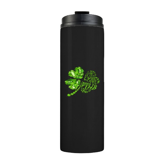 A Bartender Is Like A Four Leaf Clover Patrick'S Thermal Tumblers