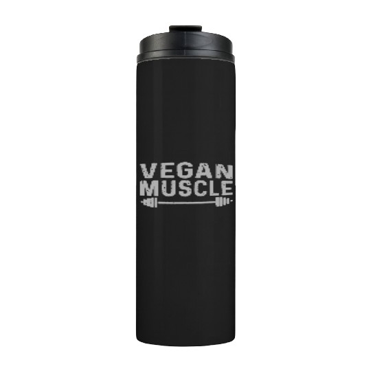 Workout Motivation Vegan Muscle Fitness Gym Veganm Thermal Tumblers