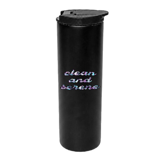 Clean and Serene paisley Thermal Tumblers
