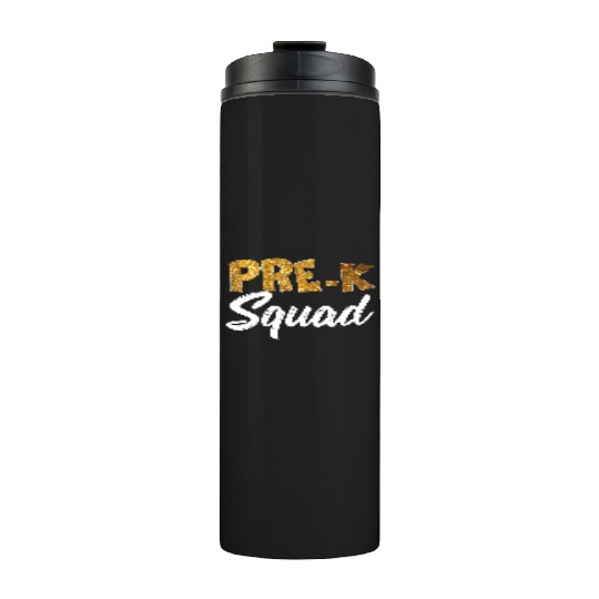 Team Pre K Teacher Back To School s Top Thermal Tumblers