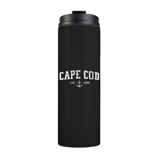 Cape Cod Massachusetts 1788 Nautical Look Thermal Tumblers