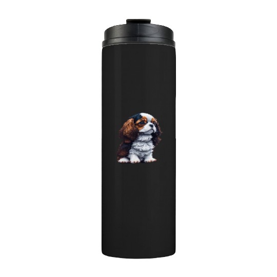 Cavalier King Charles Spaniel Dog Puppet Thermal Tumblers
