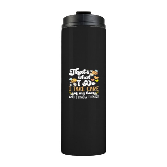 Beekeeper Flower Sting Protection Of Species Thermal Tumblers