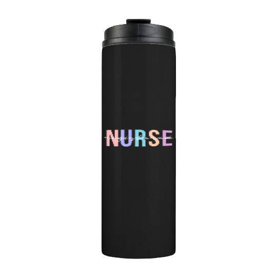 Registered Nurse Rn Emergency Room Nurse Thermal Tumblers