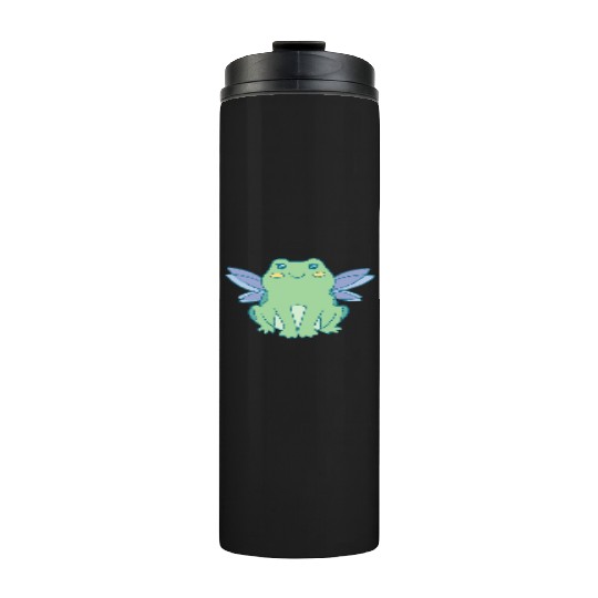 Cottagecore Cottage Core Frog Fairycore Goblincore Thermal Tumblers