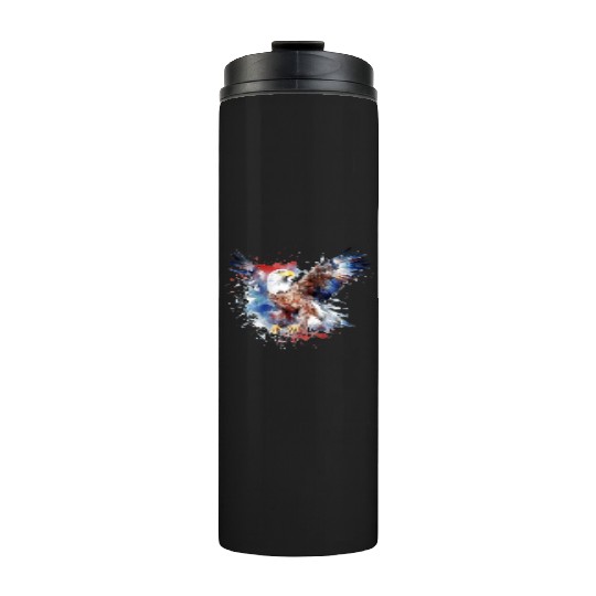 Eagle 4Th July Independent Day Thermal Tumblers