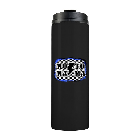 Moto Mama Motocross Racing Dirt Bike Mom Son Race Thermal Tumblers