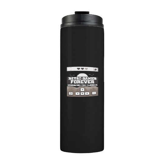 Retro Gamer Forever Embracing the Classic Thermal Tumblers