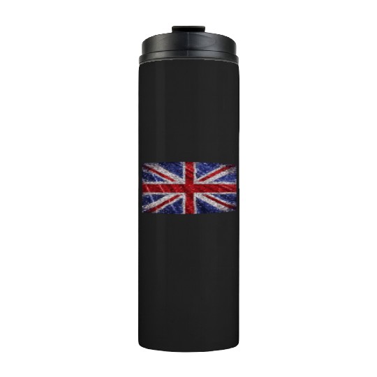 Union Jack Retro British Flag Great Britain UK Thermal Tumblers