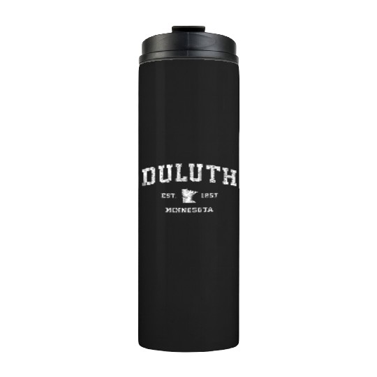 Duluth Minnesota Mn Athletic Sports Thermal Tumblers