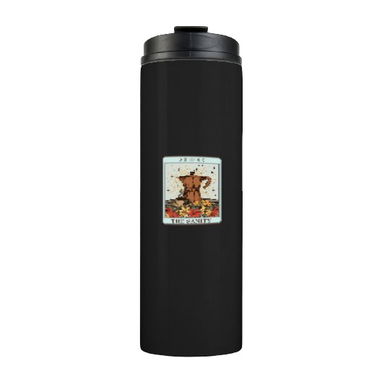 Coffee Tarot Card The Sanity Thermal Tumblers