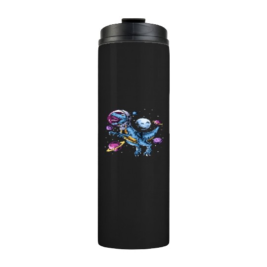 Dinosaur Astronauts Science Fiction Science Thermal Tumblers