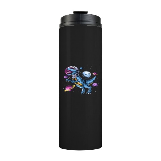 Dinosaur Astronauts Science Fiction Science Thermal Tumblers