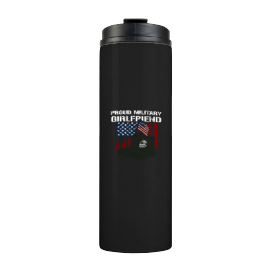 Friend Proud Military Friend Memorial Day Thermal Tumblers