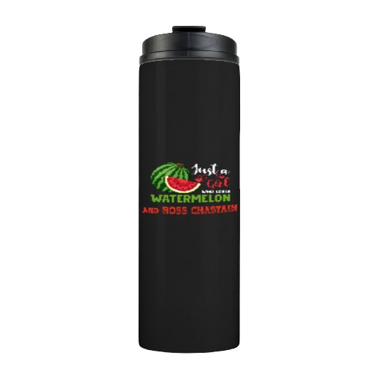 Just A Who Loves Watermelon And Ross Chastain Thermal Tumblers