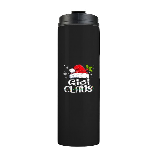 Gigi Claus Family Pj Thermal Tumblers