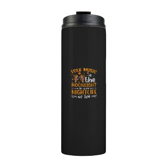 Folk Music Party Orchestra Singing Thermal Tumblers