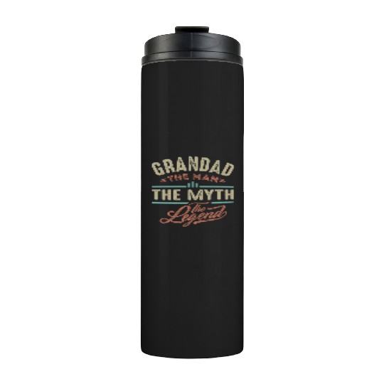 Grandad The Legend Thermal Tumblers