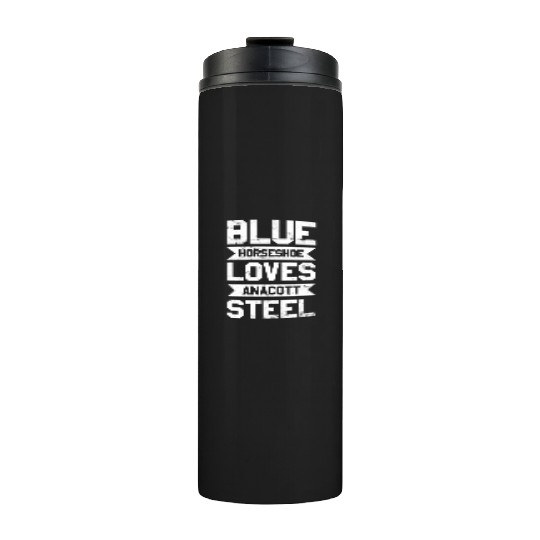 Blue Horseshoe Loves Anacott Steel Thermal Tumblers