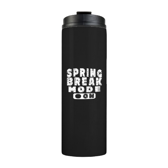 Spring Break Mode On Vintage Thermal Tumblers