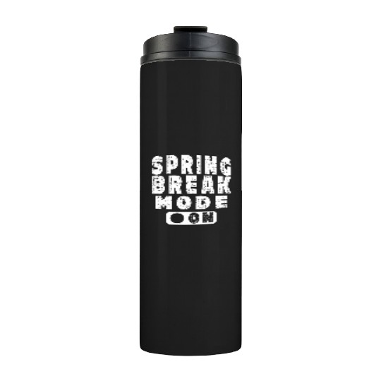 Spring Break Mode On Vintage Thermal Tumblers