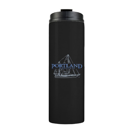 Portland Maine Sailing Thermal Tumblers