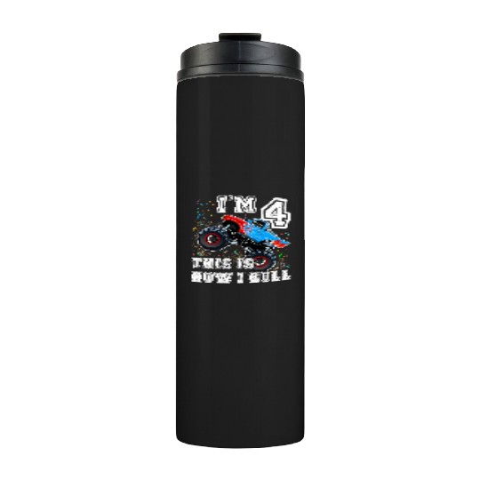 Monster Trucks 4Th Party 4 Thermal Tumblers