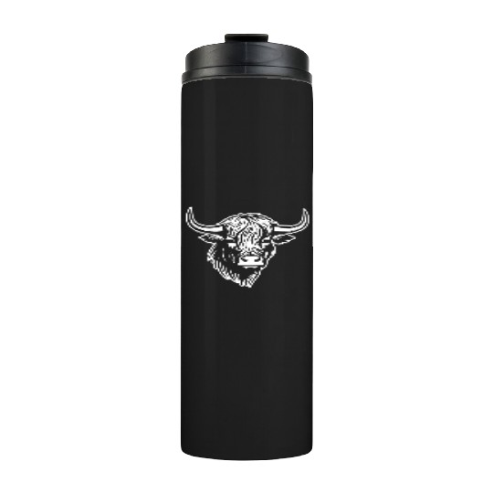 Scottish Highland Cow Thermal Tumblers