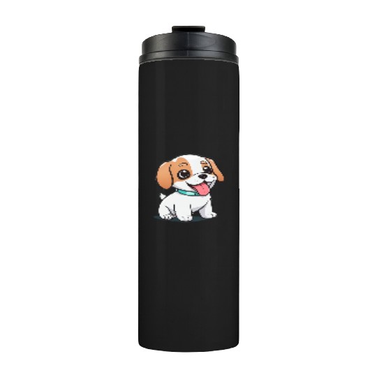 Cute Puppy Thermal Tumblers