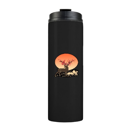 THE SACRED DEER | NATURE HOLY SPIRIT Thermal Tumblers