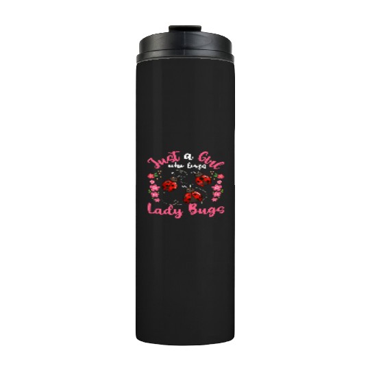 Ladybugs Entomology Entomologist Ladybug Lover Thermal Tumblers