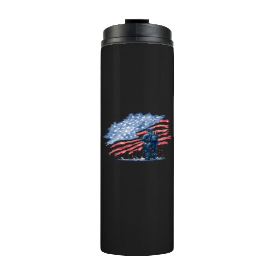 Stars And Stripes Thermal Tumblers