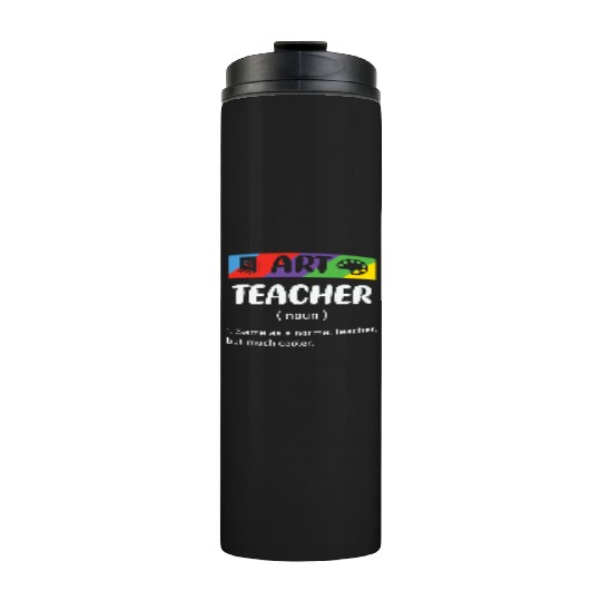 Art Teacher 70s Thermal Tumblers
