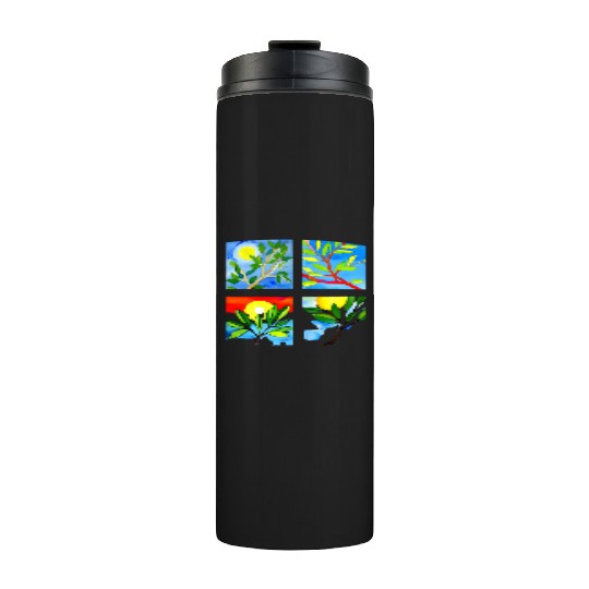 Laughing Olive Branch - Sustainable Harmony Thermal Tumblers