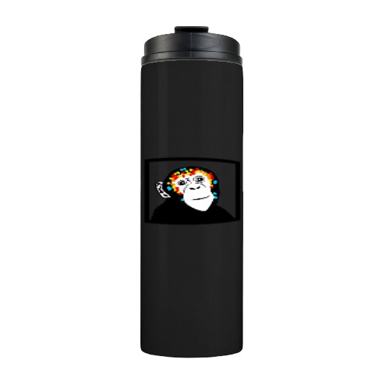 Monkey Face Monkey Monkey Thermal Tumblers