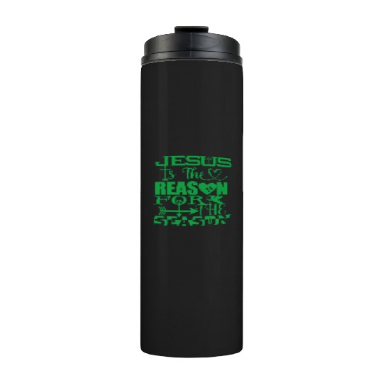 Jesus Is The Reason For The Season Happy Easter Thermal Tumblers
