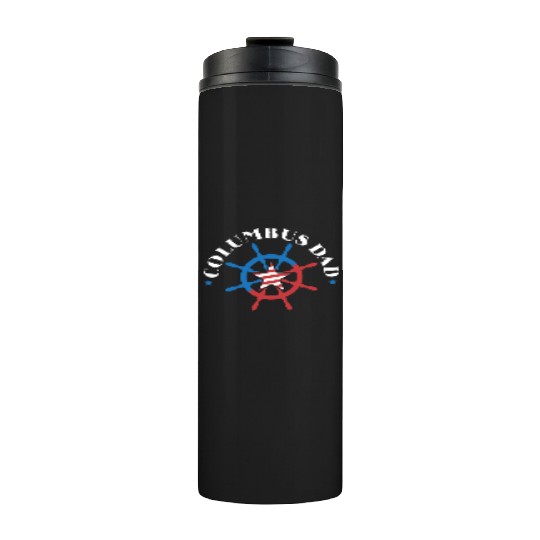 Christopher Columbus Italian American Columbus Day Thermal Tumblers