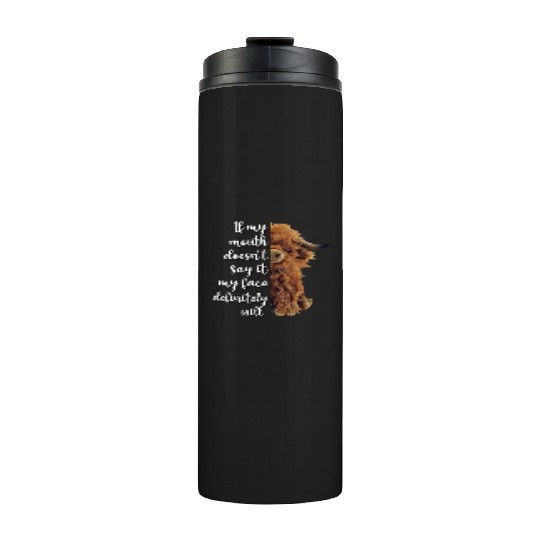 Scottish Highland Cow Thermal Tumblers