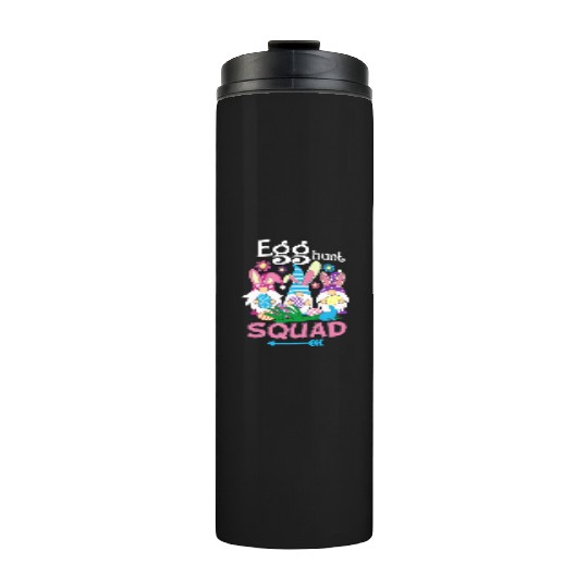 Egg Hunt Squad green Thermal Tumblers
