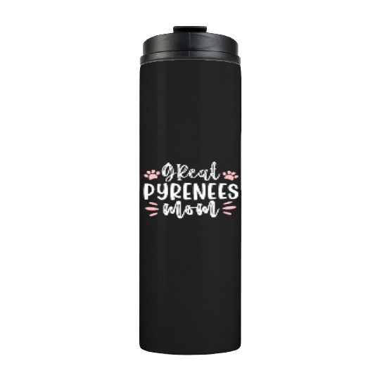Great Pyrenees Mom Thermal Tumblers