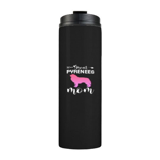 Great Pyrenees Mom Thermal Tumblers