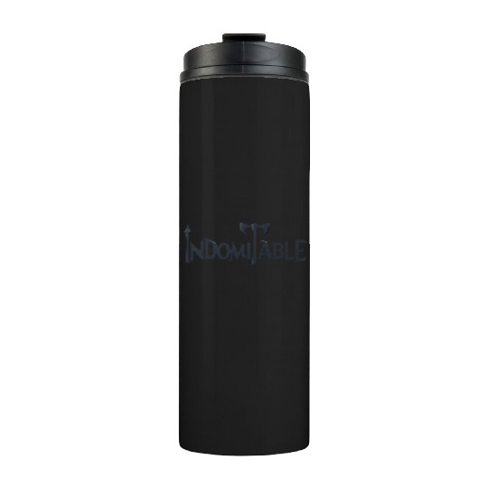 Indomitable Black Thermal Tumblers