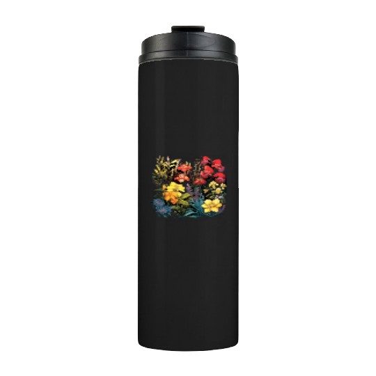 Orchids Flowers Garden Blossom Orchid Lover Thermal Tumblers