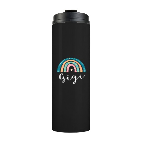 Gigi Rainbow For Grandma Family Thermal Tumblers